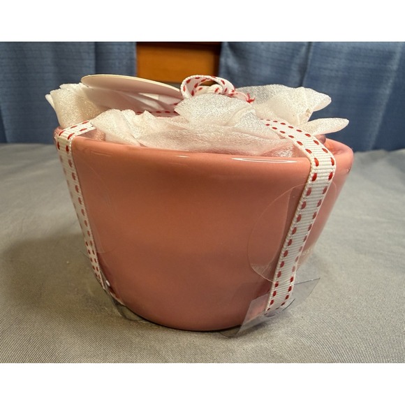 New Rae Dunn Valentine Easter Colar Pink Heart Measuring Cups - Picture 2 of 4
